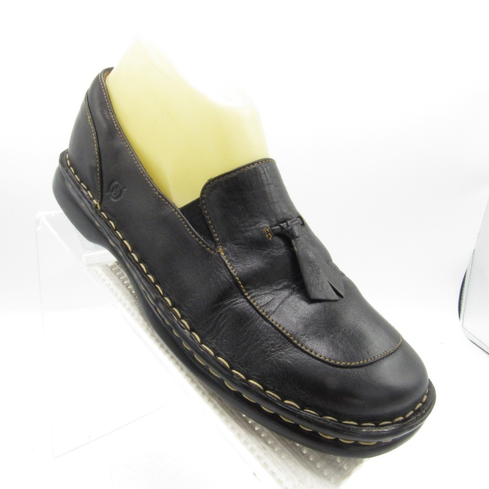 Born B-3203 Size 8.5 Tassel Loafer Shoes C2B C48